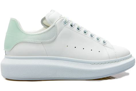 Alexander McQueen Oversized White Light Green .